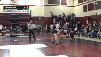 144 lbs Quarterfinal - Tristan Stoeser, Harrisburg vs Reed Campbell, Clarion-Goldfield-Dows