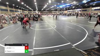 109 lbs Round Of 16 - Isaiah Jordan, Vegas Sport Wrestling vs Richard Tanori, Mustangs WC