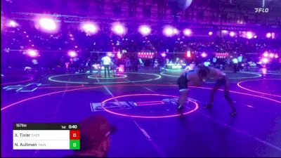 157 lbs Consi Of 8 #2 - Xzavier Tixier, Cherry Creek vs Nolan Aultman, Thunder Basin