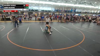 132 lbs Champ. Round 3 - James Nalbone, Hammers vs Maximus Quiroz, Unattached