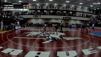 120 lbs Quarters & 1st Wb (16 Team) - Tyler Prinzo, Mt. Pisgah Christian School vs Lane Broome, Trion