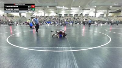 70 lbs Semifinal - Dominic Russo, Nashville Catholic Wrestling vs Tibby Norman, TN Wrestling Academy