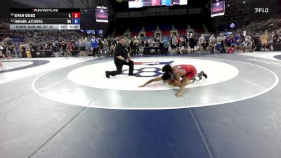 144 lbs Cons. Sub-rd Of 16 - Evan Gosz, IL vs Israel Acosta, WA