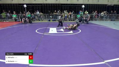 93 lbs Consi Of 8 #2 - Jensen Mihalik, Elkland vs Jaxson Schank, Bristol