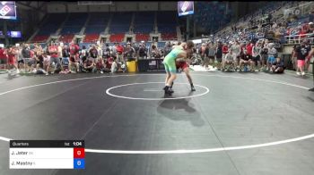 152 lbs Quarters - Joseph Jeter, Oklahoma vs Jimmy Mastny, Illinois