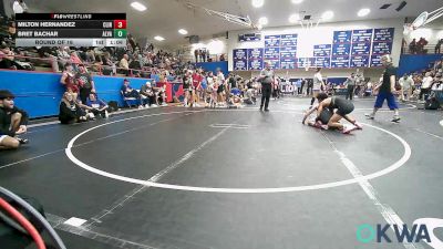 112 lbs Round Of 16 - Milton Hernandez, Clinton Youth Wrestling vs Bret Bachar, Alvarez
