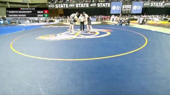 Boys 1A 215 lbs Cons. Round 2 - Hayden Baker, South Whidbey vs Haedyn Deardorff, Medical Lake