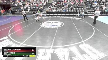 4A 140 lbs Semifinal - Lucy Harris, Desert Hills vs Anabrie Chlarson, Tooele