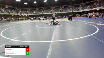 126 lbs Cons. Round 1 - Vince Schoettle, Glenbard West vs Vince Bern, Naperville Central