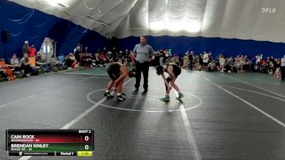 130 lbs Round 1 (6 Team) - Cain Rock, Neighborhood vs Brendan Kinley, Rogue WC