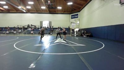 285 lbs Semifinal - Dominic Debo, Unattached vs Jakob Connors, Menlo NCWA