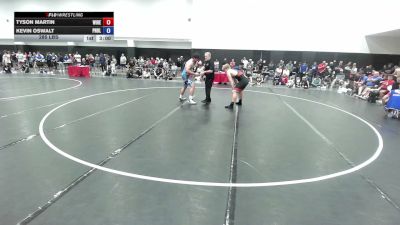 285 lbs Tyson Martin, Wisconsin Red vs Kevin Oswalt, Pennsylvania Blue