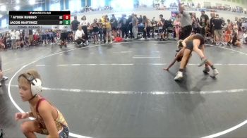 76-80 lbs Cons. Round 1 - Ayden Rubino, Barracuda vs Jacob Martinez, Panhandle Pitbulls