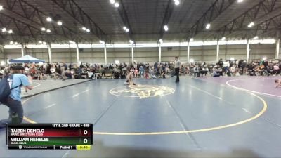 49B Quarterfinal - Taizen DeMelo, Hawk Wrestling Club vs William Henslee, Kuna Klub