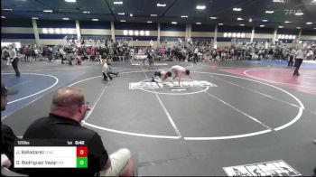 120 lbs Consi Of 32 #1 - Jacob Balladarez, Coachella Valley WC vs Omar Rodriguez Vazquez, Granite WC