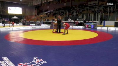 61kg Quarterfinal - Arad Ahangi, Burnaby Mountain Wrestling Club vs Riki Mallon, Mountain Edge Wrestling Club