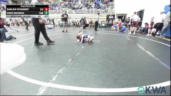 40 lbs Consolation - Barlow Schubert, Chandler Takedown Club vs Koen Behenna, Team Guthrie Wrestling