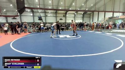 175 lbs Cons. Round 3 - Isaac Reynoso, OR vs Brody Schillinger, WA