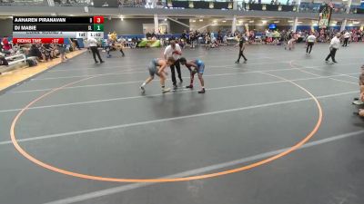 126 lbs Cons. Round 2 - Dj Mabie, Skyline vs Aaharen Piranavan, Unattached
