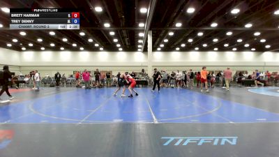 132 lbs Champ. Round 2 - Brett Harman, IL vs Trey Denny, AL