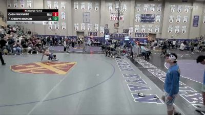 113 lbs Quarterfinal - Joseph Marcin, Arlington vs Cash Waymire, Brentwood Aca.