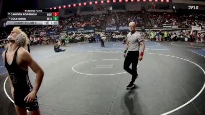 D 1 144 lbs Champ. Round 2 - Camden Robinson, Benton vs Cole Gros, Dutchtown