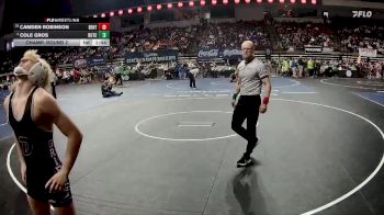 D 1 144 lbs Champ. Round 2 - Camden Robinson, Benton vs Cole Gros, Dutchtown