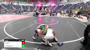 120 lbs Round Of 16 - Ryan Nutt, Pinedale Pummelers WC vs Tyler Haneborg, Midwest Destroyers