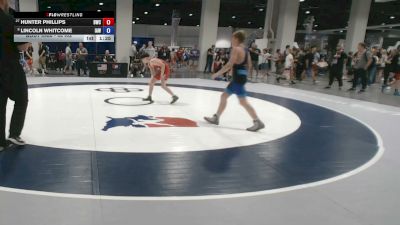 48 kg Champ. Rd Of 32 - Hunter Phillips, B2 Wrestling Corp vs Lincoln Whitcome, Immortal Athletics WC