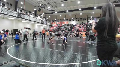 52 lbs Rr Rnd 1 - Maverick Lee-degraffenreid, Checotah Matcats vs River Tyler, Hulbert