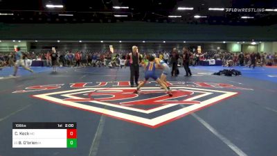 Match - Cael Keck, Mo vs Brandon O'brien, Ia