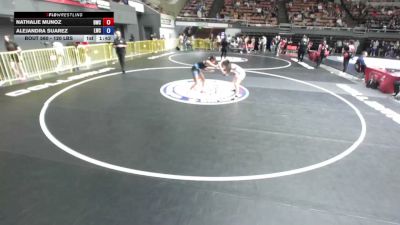 120 lbs Champ. Rd Of 32 - Nathalie Munoz, Driller Wrestling Club vs Alejandra Suarez, Legacy Wrestling Center