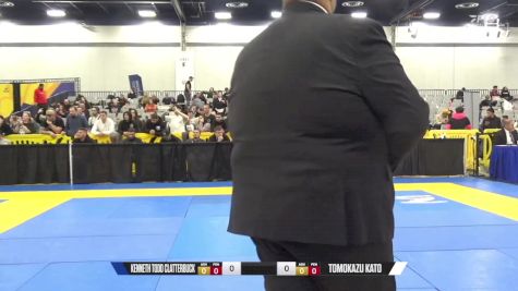 Tomokazu Kato vs Kenneth Todd Clatterbuck 2024 World IBJJF Jiu-Jitsu No-Gi Championship