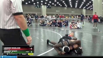 184 lbs Finals (8 Team) - Jackson Wakeland, Liberty vs Kennedy Wyatt, Bellarmine