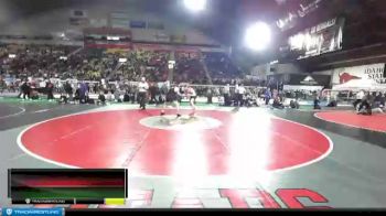 5A 220 lbs Champ. Round 1 - Kaeden Lincoln, Borah vs Eli Anderton, Highland