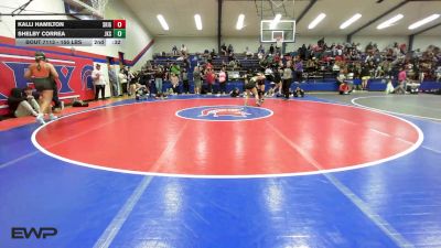 96 lbs Final - Jazmynn Marks, Sand Springs JH (SS) vs Emerson Rollings, Edison Eagles Jr. High