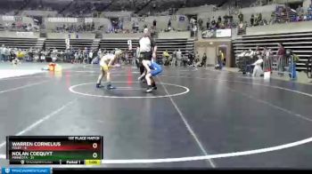 70 lbs Placement (4 Team) - Warren Cornelius, Foley vs Nolan Coequyt, Minneota