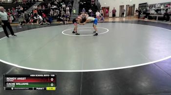 106 lbs 1st Place Match - Rowdy Angst, Victory vs Cache Williams, Choctaw