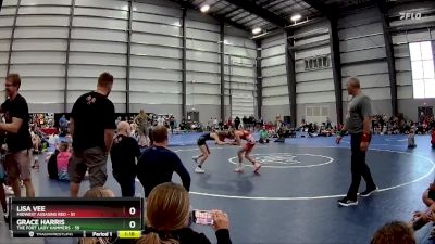 74 lbs Semis - R1 Wb - Lisa Vee, Midwest Assasins Red vs Grace Harris, The Fort Lady Hammers