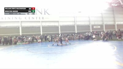 44 lbs 1st Place Match - William (Trey) Mackintosh, Aviator Wrestling Academy vs Brexten Beebe, Iron County Wrestling Academy