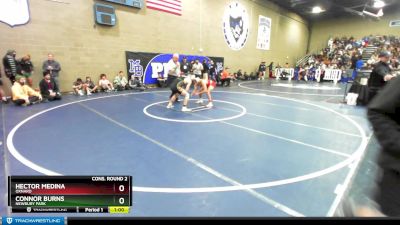 145 lbs Cons. Round 2 - Connor Burns, Newbury Park vs Hector Medina, Oxnard