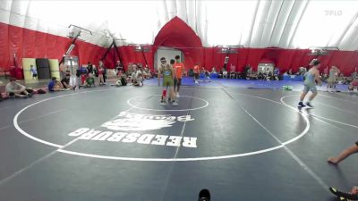 132 lbs Placement Matches (8 Team) - Carsten Burkemper, FZ Wrestling Club A vs Zander Kellogg, Lodi