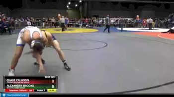 6A - 170 lbs Cons. Round 2 - Chase Calhoon, Topeka-Washburn Rural vs Alexander Brooks, Wichita-Northwest