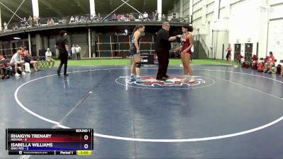 170 lbs Round 1 (6 Team) - Amani Reed, Indiana vs Abbey Enders, Ohio Red