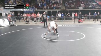 D 3 113 lbs 1st Place Match - Ben Schmidt, De La Salle vs Andrew Jordan, John Curtis Christian