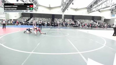 148-I2 lbs Semifinal - Kingsley Evans, Vougar's Honors Wrestling vs Dayton Moyer, Team 209
