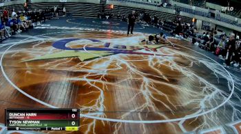152 lbs Round 2 (4 Team) - Tyson Newman, Saint Michael Albertville vs Duncan Harn, Bettendorf