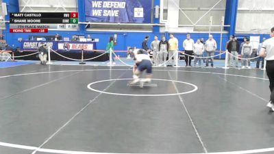 149 lbs 7th Place Match - Matt Castillo, Roger Williams vs Shane Moore, Southern Maine