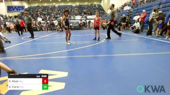 49 lbs Consi Of 8 #2 - Messiah Gonzalez, Shelton Wrestling Academy vs Wyatt Adkisson, Team Nomad