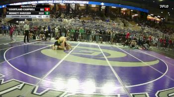 175 1A Champ. Round 1 - Courtland Campbell, Merritt Island vs Bennett Sweitzer, Bishop Verot